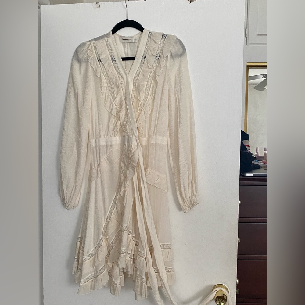 Zimmermann ruffle dress size 0